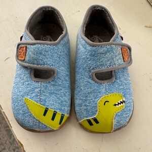 See Kai Run Cruz ll Blue Jersey Dino size 7 Toddler